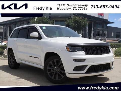 2018 Jeep Grand Cherokee for sale at FREDY KIA USED CARS in Houston TX