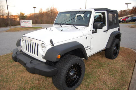 2017 Jeep Wrangler for sale at Modern Motors - Thomasville INC in Thomasville NC