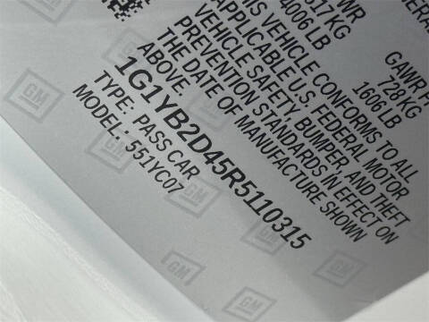 2024 Chevrolet Corvette Stingray