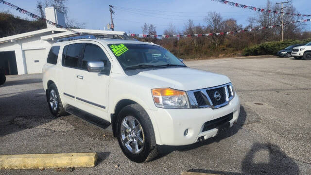 2014 Nissan Armada for sale at River Front Motors in Saint Clairsville, OH