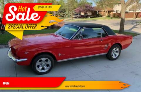 1966 Ford Mustang for sale at TRI STATE AUTO WHOLESALERS-MGM in Elmhurst IL