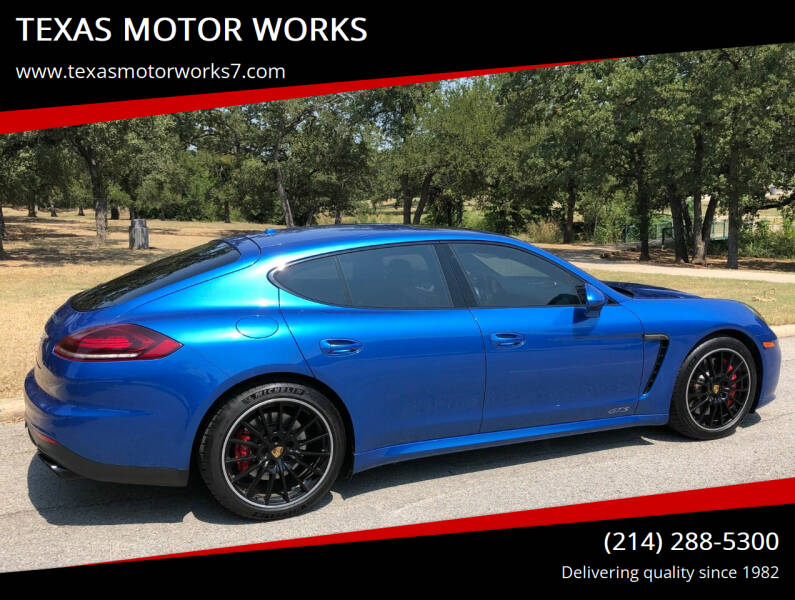 2015 Porsche Panamera for sale at TEXAS MOTOR WORKS in Arlington TX