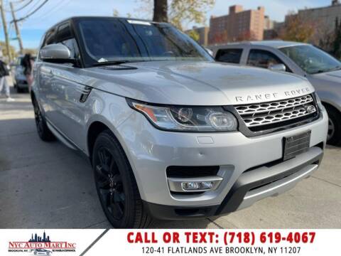 2015 Land Rover Range Rover Sport for sale at NYC AUTOMART INC in Brooklyn NY