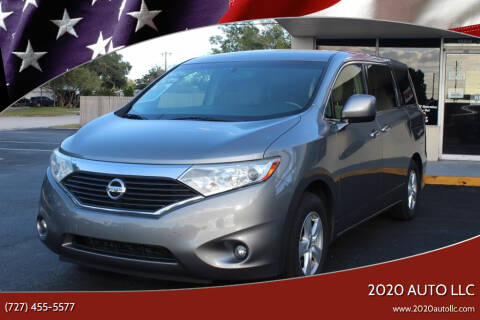 2012 Nissan Quest for sale at 2020 AUTO LLC in Clearwater FL