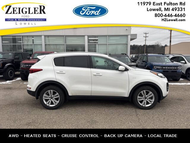 2017 Kia Sportage for sale at Zeigler Ford of Plainwell in Plainwell MI