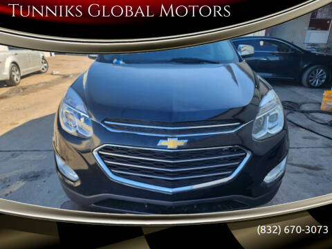 2016 Chevrolet Equinox for sale at Tunniks Global Motors in Houston TX