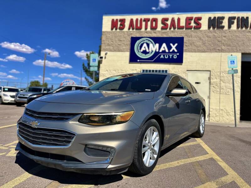 2017 Chevrolet Malibu for sale at M 3 AUTO SALES in El Paso TX