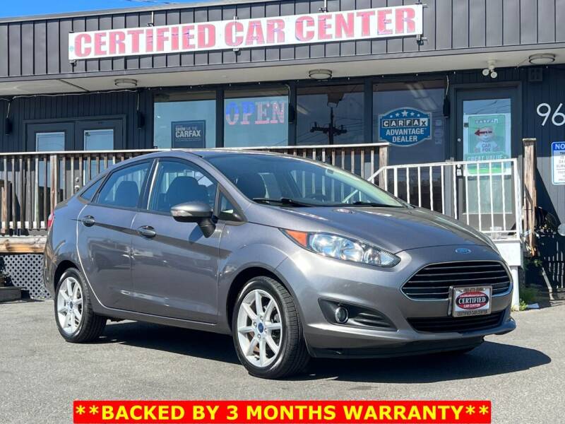 2014 Ford Fiesta for sale at CERTIFIED CAR CENTER in Fairfax VA