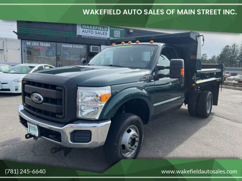 2011 Ford F-350 Super Duty for sale at Wakefield Auto Sales of Main Street Inc. in Wakefield MA
