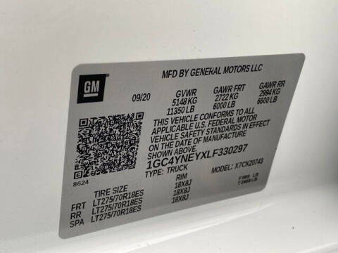 2020 Chevrolet Silverado 2500HD