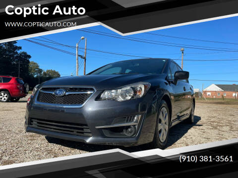 2016 Subaru Impreza for sale at Coptic Auto in Wilson NC