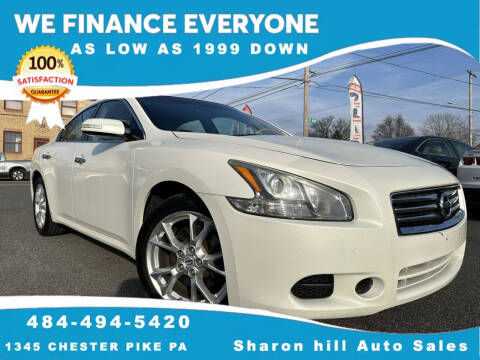 2013 Nissan Maxima for sale at Sharon Hill Auto Sales LLC in Sharon Hill PA
