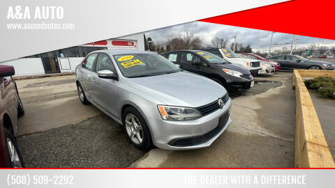 2014 Volkswagen Jetta for sale at A&A AUTO in Fairhaven MA
