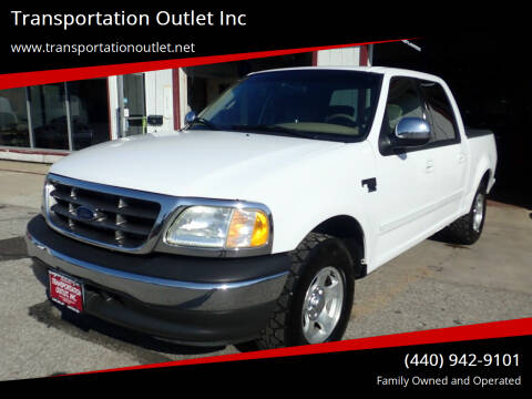 2002 Ford F-150 for sale at Transportation Outlet Inc in Eastlake OH