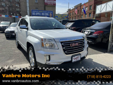 2016 GMC Terrain for sale at Vanbro Motors Inc in Staten Island NY