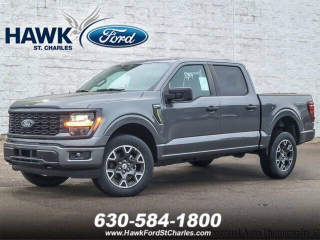 2024 Ford F-150 for sale at Hawk Ford of St. Charles in Saint Charles IL