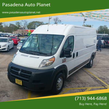 2018 RAM ProMaster Cargo for sale at Pasadena Auto Planet in Houston TX