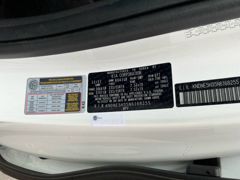 2022 Kia Carnival SX Prestige