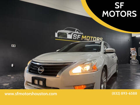 2014 Nissan Altima for sale at SF MOTORS in Houston TX