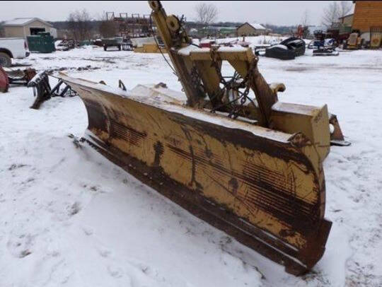 Caterpillar Snowplow