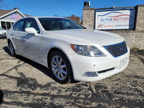 2009 Lexus LS 460 for sale at Alpha Motors in New Berlin WI