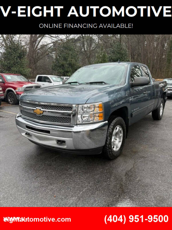 2013 Chevrolet Silverado 1500 for sale at V-EIGHT AUTOMOTIVE in Lithia Springs GA