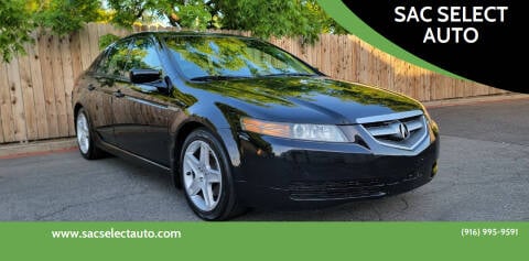 2005 Acura TL for sale at SAC SELECT AUTO in Sacramento CA