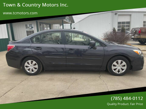 2014 Subaru Impreza for sale at Town & Country Motors Inc. in Meriden KS