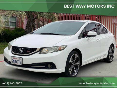 2014 Honda Civic for sale at BEST WAY MOTORS INC in San Diego CA
