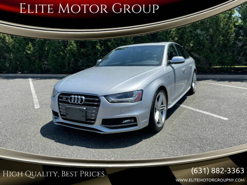 2013 Audi S4 for sale at Elite Motor Group in Lindenhurst NY