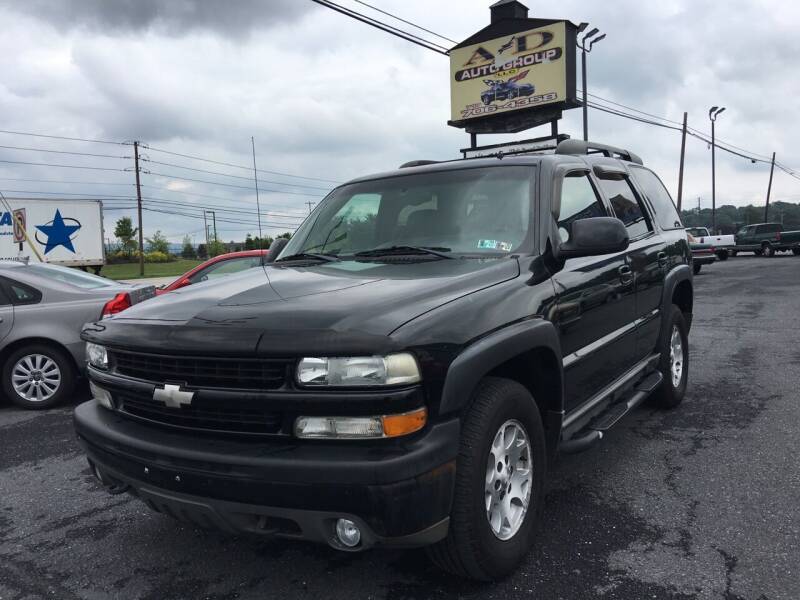 2002 Chevrolet Tahoe for sale at A & D Auto Group LLC in Carlisle PA
