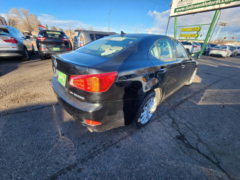 2009 Lexus IS 250 for sale at GO GREEN MOTORS in Lakewood, CO