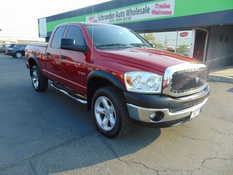 2008 Dodge Ram 1500 for sale at Schroeder Auto Wholesale in Medford OR