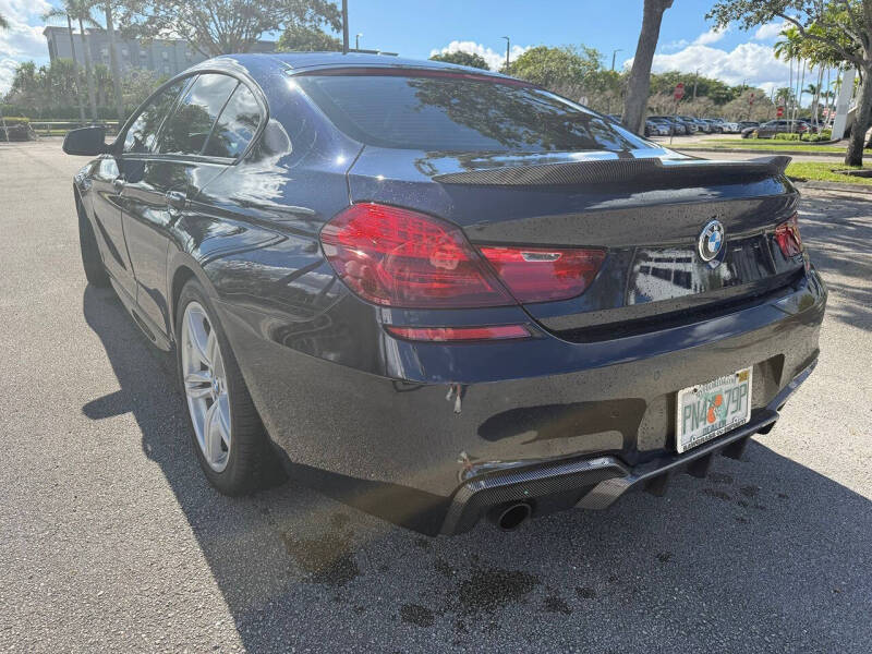 2015 BMW 6 Series 640i Gran Coupe