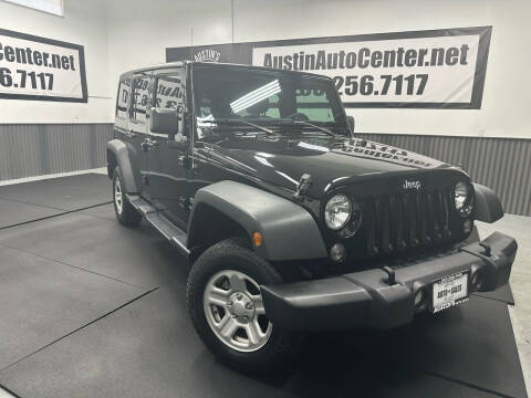 2017 Jeep Wrangler Unlimited for sale at Austin's Auto Sales in Edgewood WA