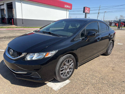 2012 Honda Civic for sale at HOUSTON SKY AUTO SALES in Houston TX