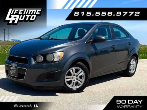 2012 Chevrolet Sonic for sale at Lifetime Auto in Elwood IL