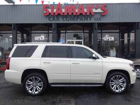 2015 Chevrolet Tahoe for sale at Siamak's Car Company llc in Salem OR