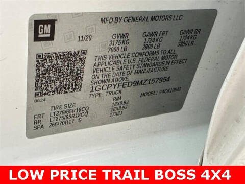 2021 Chevrolet Silverado 1500