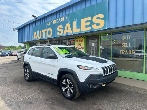 2017 Jeep Cherokee for sale at Affordable Auto Sales of Michigan in Pontiac MI