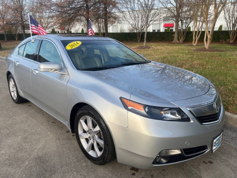 2014 Acura TL for sale at UNITED AUTO WHOLESALERS LLC in Portsmouth VA