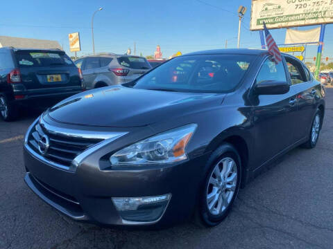 2015 Nissan Altima for sale at GO GREEN MOTORS in Lakewood CO