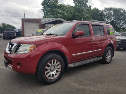 2010 Nissan Pathfinder for sale at Means Auto Sales in Abington MA