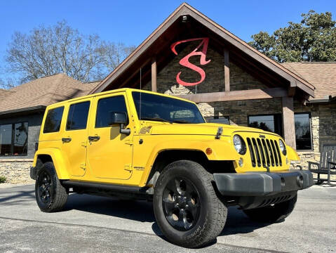 2015 Jeep Wrangler Unlimited for sale at Auto Solutions in Maryville TN