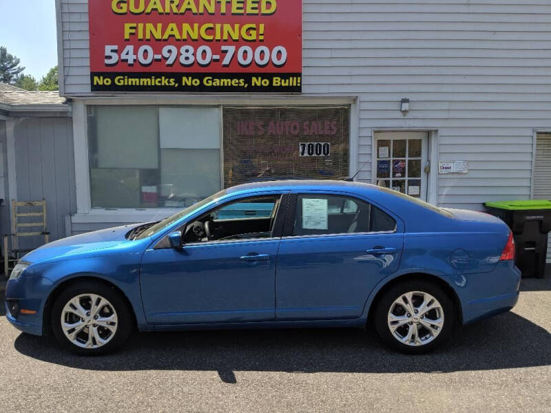 2012 Ford Fusion for sale at IKE'S AUTO SALES in Pulaski VA