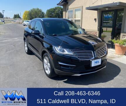 2017 Lincoln MKC for sale at Western Mountain Bus & Auto Sales in Nampa ID