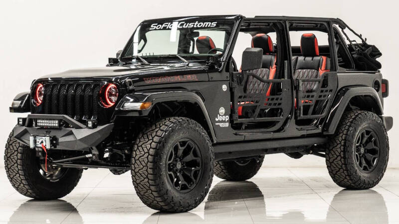 2018 Jeep Wrangler Unlimited for sale at SoFlo Customs in Fort Lauderdale FL