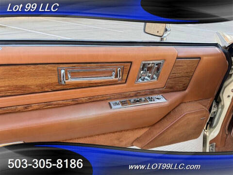 1984 Cadillac Eldorado