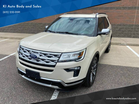 2018 Ford Explorer for sale at KI Auto Body and Sales in Lino Lakes MN