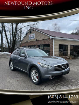2013 Infiniti FX37 for sale at NEWFOUND MOTORS INC in Seabrook NH